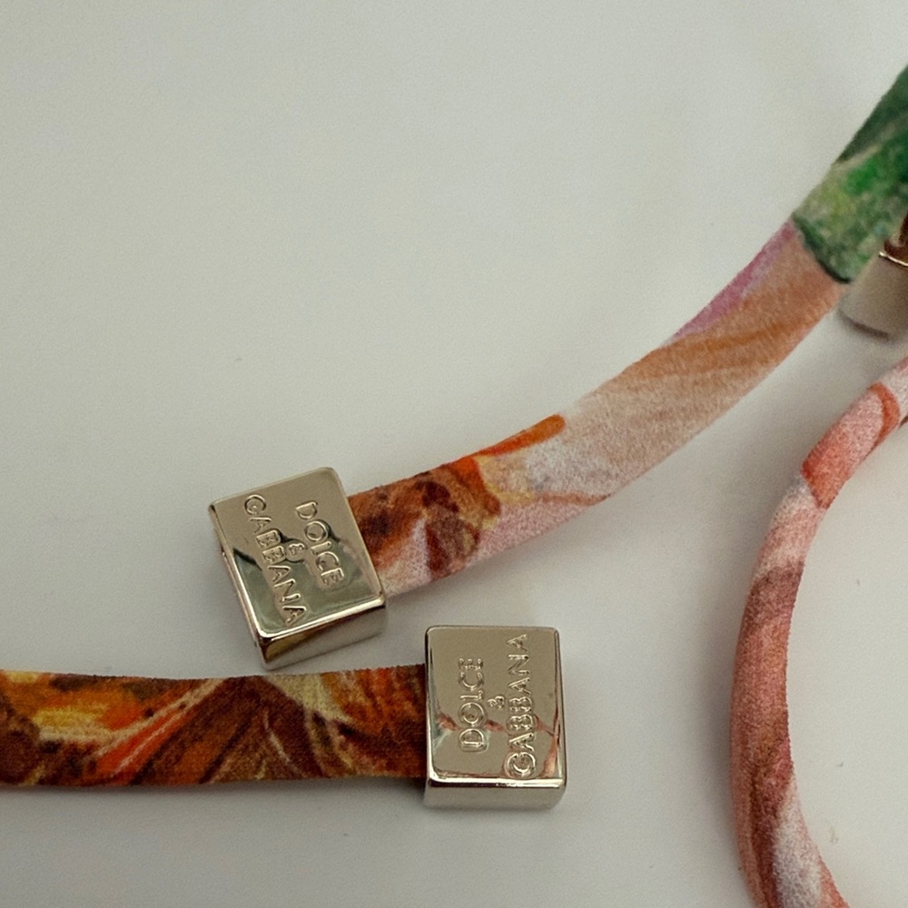 Dolce & Gabbana Multicolor Floral Bikini Top - Picture 12 of 12